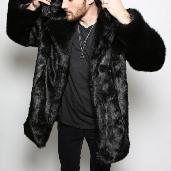 Spirithoods Classic Black Panther Fur Coat - In Like New Condition! - Picture 8 of 8